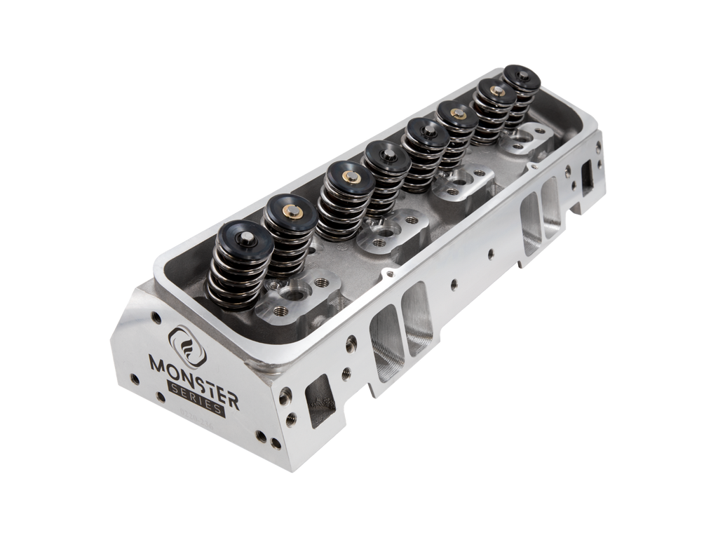 M23 236cc SBC Angled-Plug Cylinder Head - Bare + Valves (SET)
