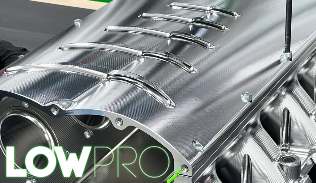 LowPro™ Billet LS Intake Manifold – Precision, Power, and Clearance