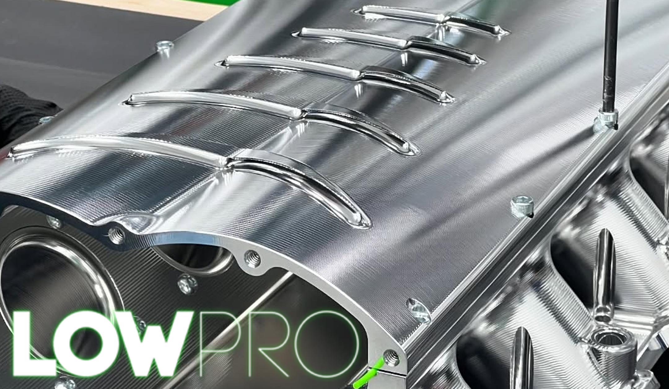 LowPro™ Billet LS Intake Manifold – Precision, Power, and Clearance