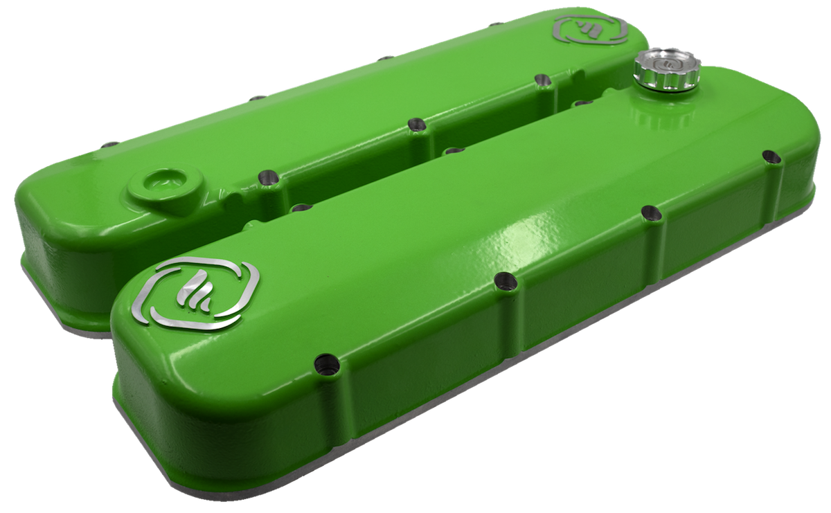 F-Series Valve Covers - High Gloss Green