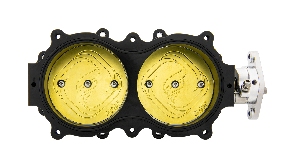 Dual 90mm Throttle Body and 3.5