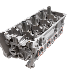 GEN III Coyote cylinder head shown in detail with high performance cnc porting by Frankenstein Engine Dynamics out of Weatherford Texas.