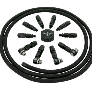 -6 ORB steam port kit for high performance cylinder heads.